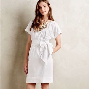 EUC HD PARIS│Poplin Dress (White) - Anthropologie